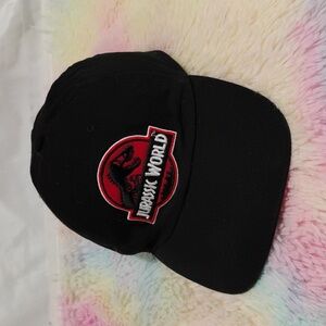 Jurassic World Classic T Rex Hat W Velcro Adjustable Back